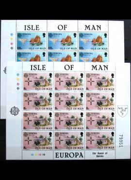 Meno sala, pilna serija mažaisiais lapukais ScNr 191-192 MNH**