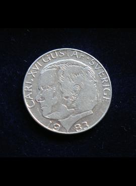 Švedija, 1 krona 1983m