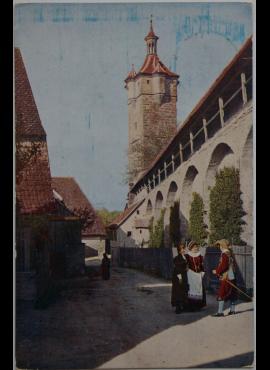 Vokietijos Reichas, Rothenburgas 1911m atvirlaiškis