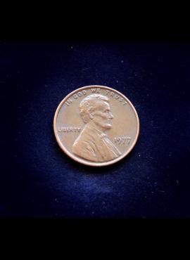 JAV, 1 centas 1977m