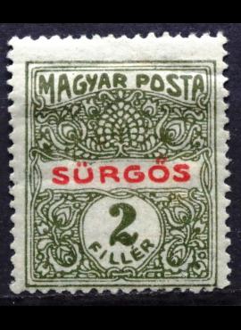 Vengrija, skubaus pristatymo pašto ženklas, MiNr 180 MH*