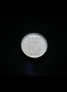 Nyderlandai, 10 centų 1948m