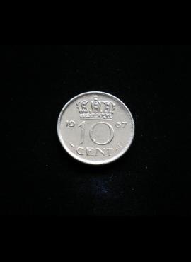 Nyderlandai, 10 centų 1967m