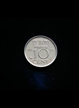 Nyderlandai, 10 centų 1975m