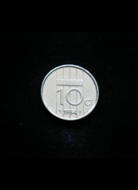 Nyderlandai, 10 centų 1984m