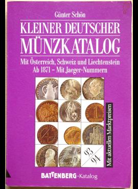 Battenberg mažasis vokiškų monetų katalogas 1993/1994