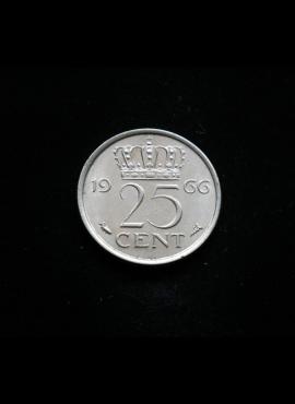 Nyderlandai, 25 centai 1966m