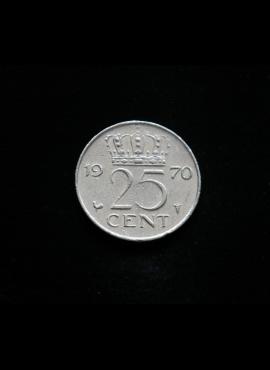 Nyderlandai, 25 centai 1970m