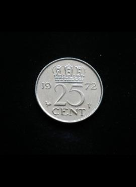 Nyderlandai, 25 centai 1972m