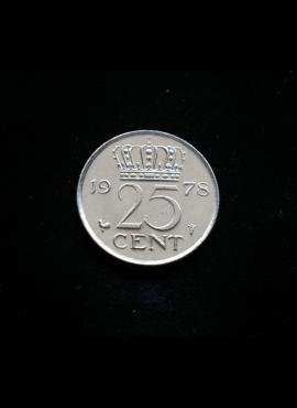 Nyderlandai, 25 centai 1978m