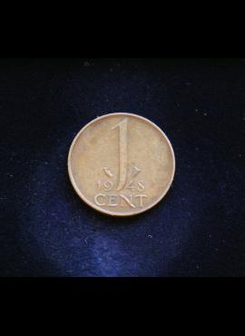 Nyderlandai, 1 centas 1948m