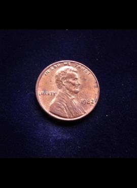 JAV, 1 centas 1982m