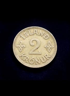 Islandija, 2 kronos 1929m E
