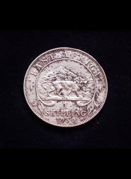 Britų Rytų Afrika, 1 šilingas 1950m 
