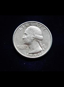 JAV, 25 centai 1990m-D