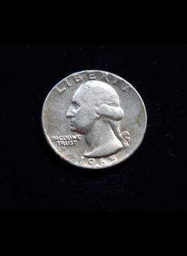 JAV, 25 centai 1965m