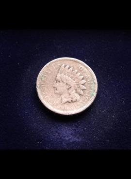 JAV, 1 centas 1859m E
