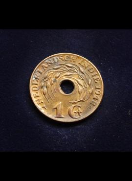 Nyderlandų Rytų Indija, 1 centas, 1942m E