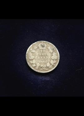 Kanada, 10 centų 1906m E