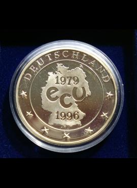 Vokietija, paskutinės Vokietijos ECU medalis, 1996 m. PROOF