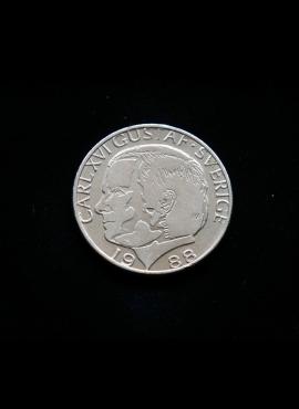 Švedija, 1 krona 1988m