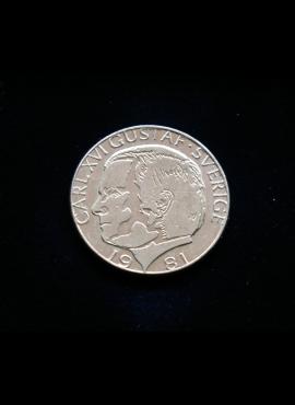 Švedija, 1 krona 1981m
