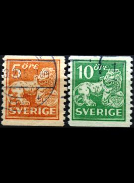 Švedija ScNr 117-118 Used(O)