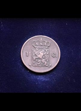 Nyderlandai, 1 centas 1876m E