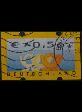 Vokietija, pašto automatų ženklas MiNr 4 Used(O)
