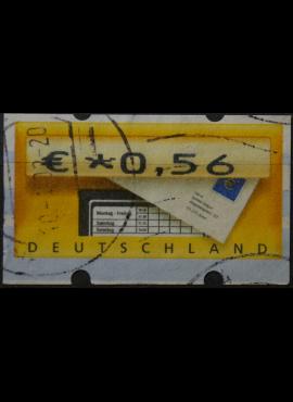 Vokietija, pašto automatų ženklas MiNr 5 Used(O)