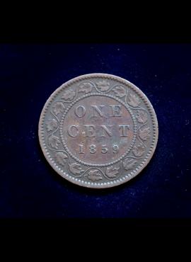 Kanada, 1 centas 1859m E