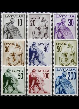 Latvija, pilna serija MiNr 326-334 MNH**