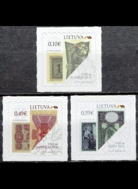 Lietuva, pilna serija MiNr 1320-1322 MNH** V