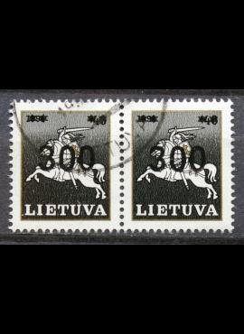 Lietuva, pora MiNr 514 II Used(O)
