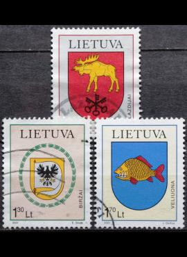 Lietuva, pilna serija MiNr 774-776 Used(O) Vx1