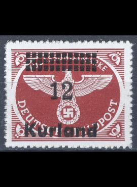 Vokietijos Reichas, Latvijos okupacija (KURLAND), MiNr 4B MNH**