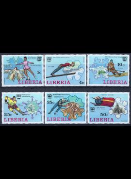 Liberija, pilna serija MiNr 980-985 MNH**