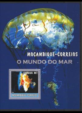 Mozambikas, blokas Nr. 172 MiNr 2589 A MNH** V