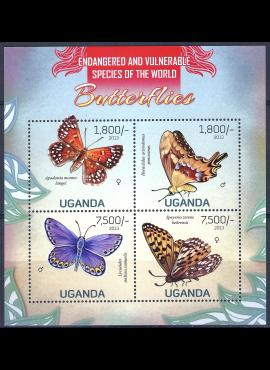Uganda, pilna serija MiNr 3015-3018 MNH** V