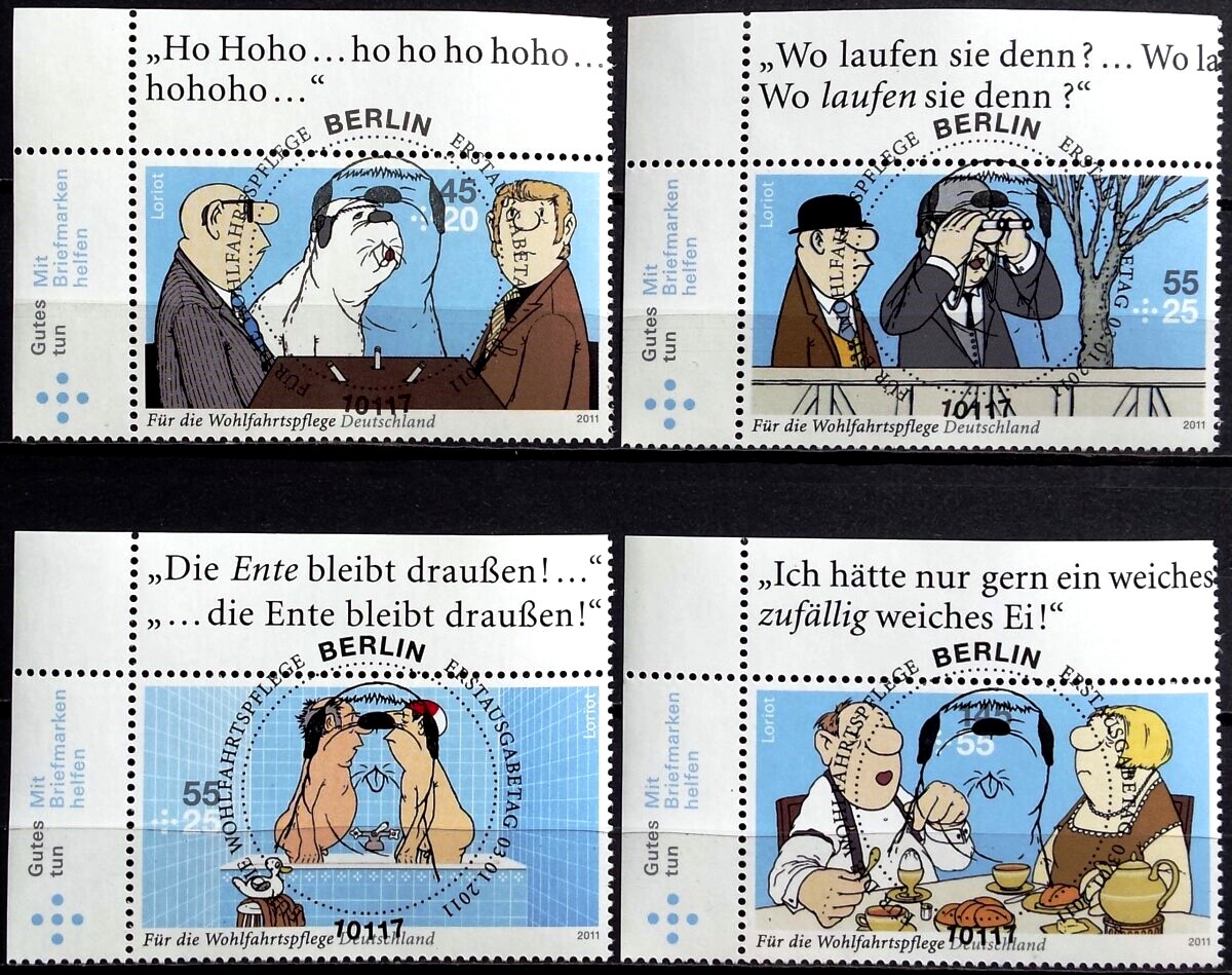 Vokietija, pilna serija, MiNr 2836-2839 Used (O)