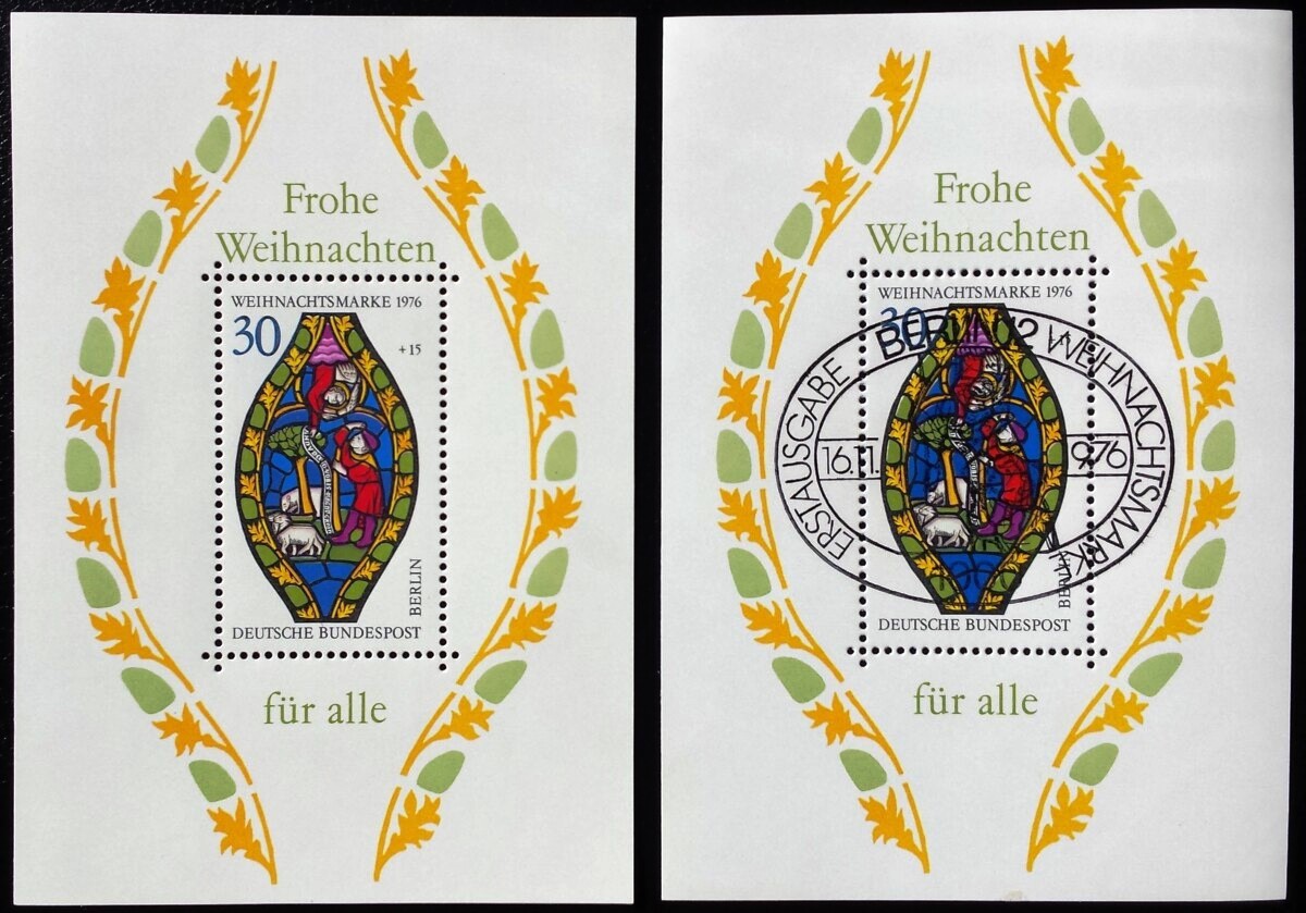 Vokietija. Vakarų Berlynas. Blokas 5, MiNr 528 MNH**