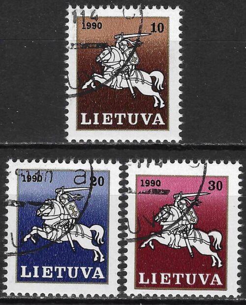 Pašto ženklai, Lietuva, Vytis
