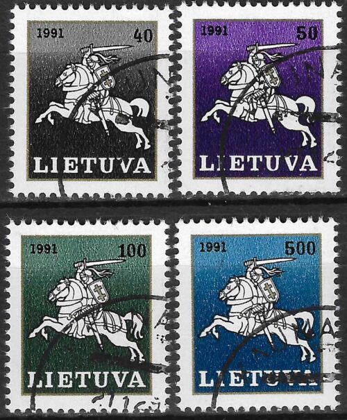 Pašto ženklai, Lietuva, Vytis
