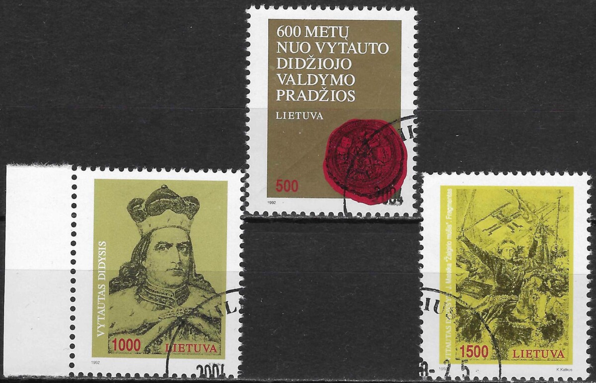Pašto ženklai, Lietuva, 600 metų LDK kunigaikščiui Vytautui
