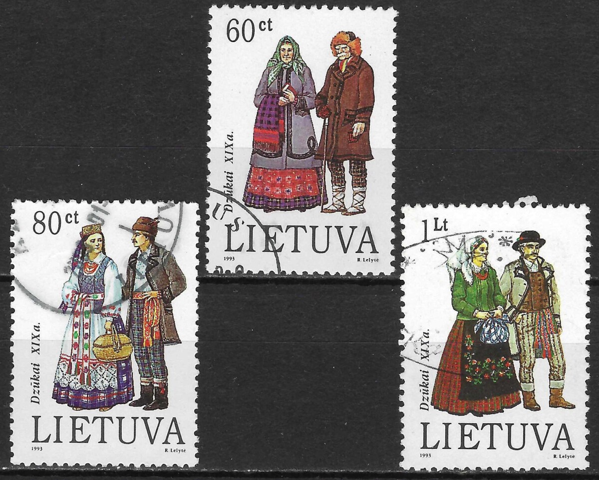 Pašto ženklai, Lietuva, dzūkai