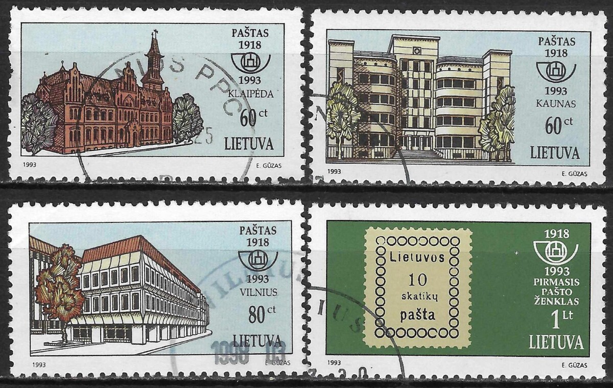Pašto ženklai, Lietuva, Lietuvos paštui 75 m