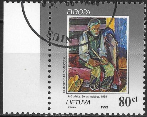 Pašto ženklai, Lietuva, Europa, šiuolaikinis menas