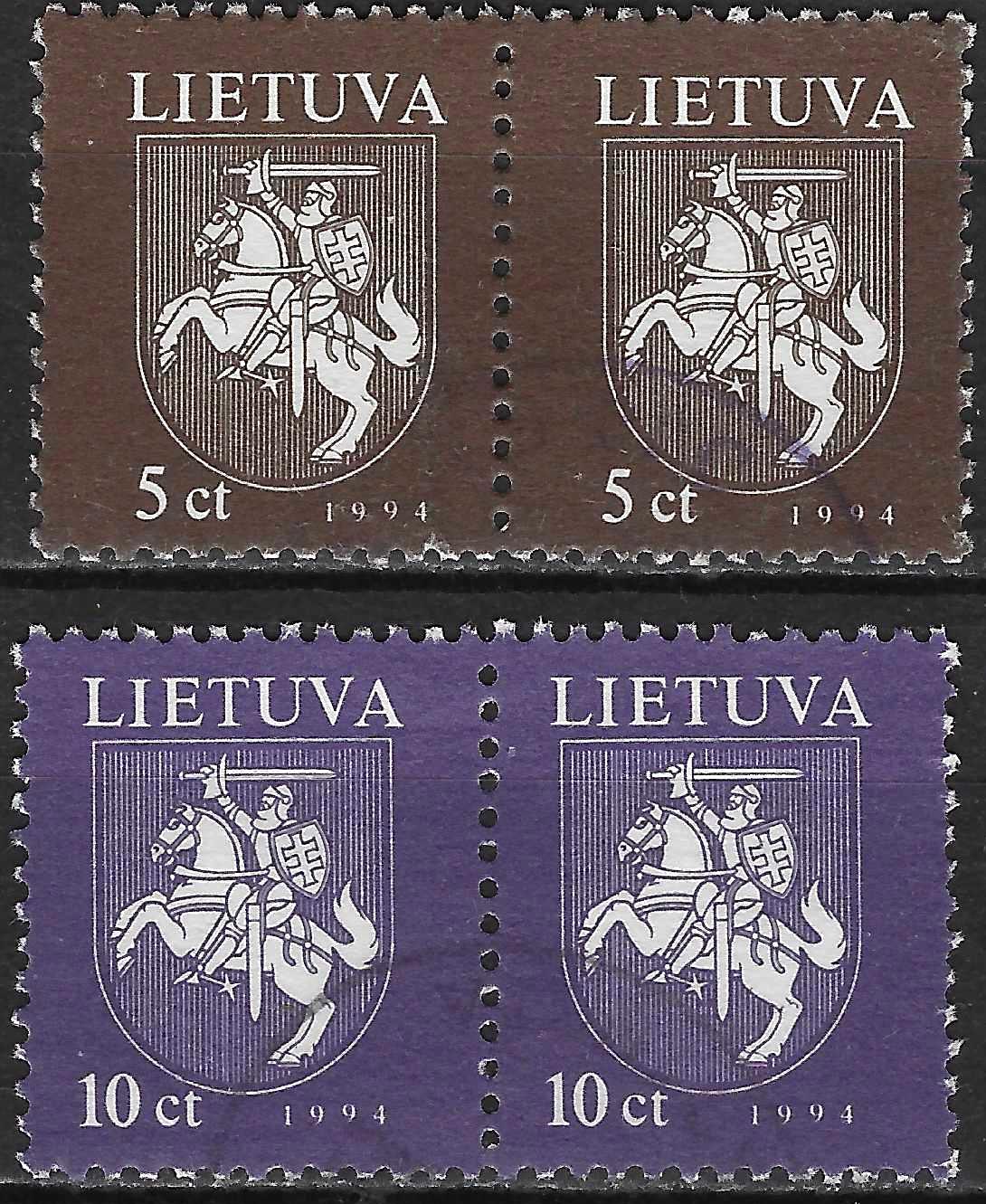 Pašto ženklai, Lietuva, Vytis