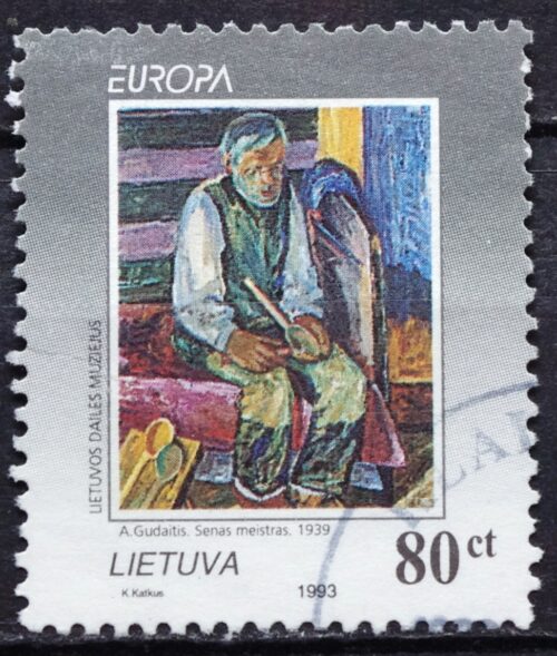 Pašto ženklai, Lietuva, Europa - šiuolaikinis menas