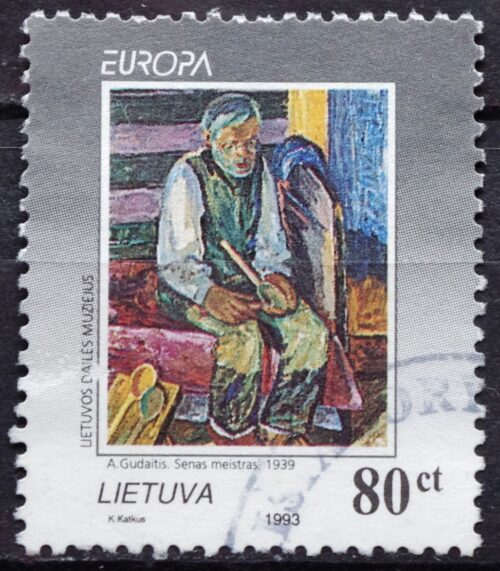 Pašto ženklai, Lietuva, Europa - šiuolaikinis menas